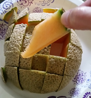 cantaloupe sticks 07-2015